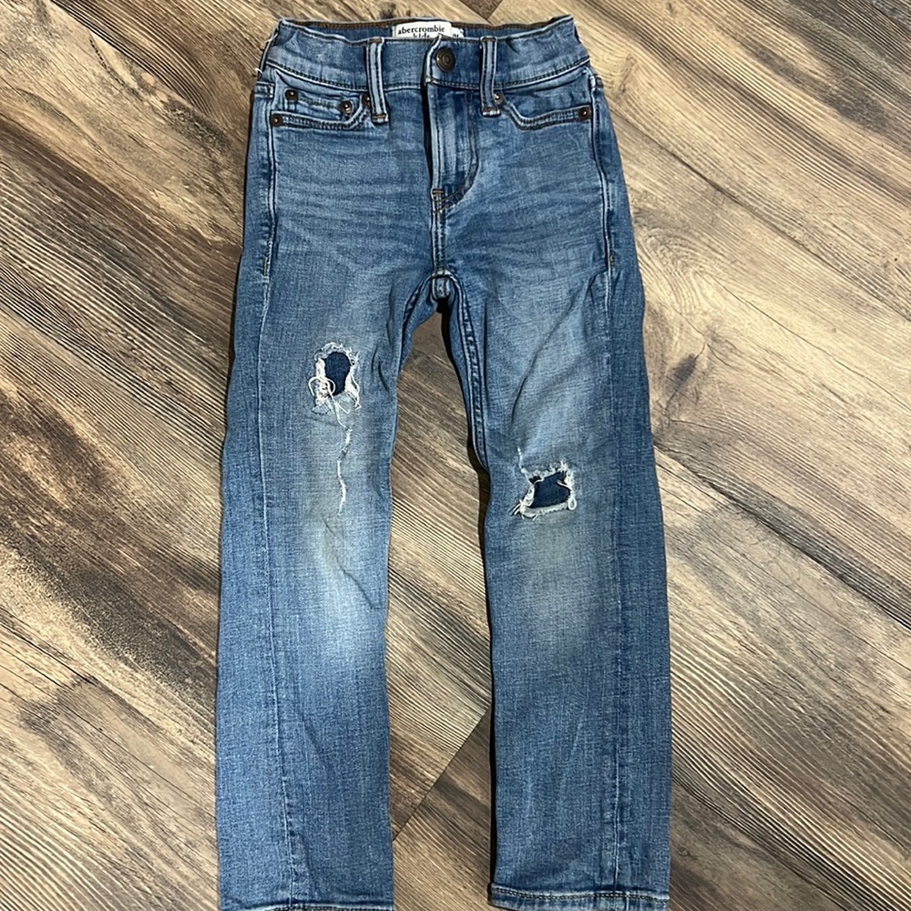 Boys Abercrombie slim jeans. Size 5/6